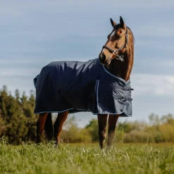 RIDING WORLD CHEMISE EXTERIEUR ECO 600D MARINE> Chemises Et Couvertures D'Extérieur·Chemises D'Extérieur