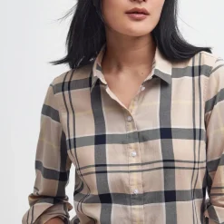 BARBOUR CHEMISE FEMME BREDON LEMON><noscript><img width=