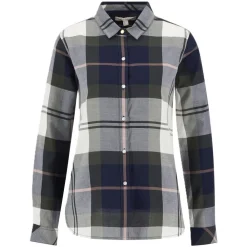 BARBOUR CHEMISE FEMME MOORLAND OLIVE>Femme Vêtements Barbour·Chemises Barbour Femme
