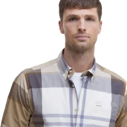 BARBOUR CHEMISE HARRIS AMBLE SAND TARTAN><noscript><img width=