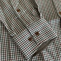GIANI VALLI CHEMISE PETIT CARREAUX VERT FONCE>Homme Chemises De Chasse·Chemises