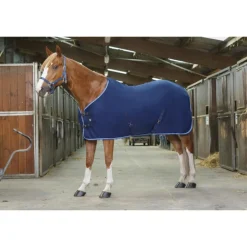 RIDING WORLD CHEMISE POLAIRE MARINE> Chemises Et Couvertures D'Écurie·Chemises Séchantes Et Polaires