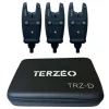 TERZEO PÊCHEURS COFFRET 3 DETECTEURS TRZ-D> Détecteurs De Touche Carpe·Coffrets De Détecteurs