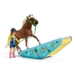 SCHLEICH COFFRET ENTRAINEMENT DAGILITY POUR PONEY><noscript><img width=