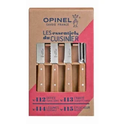OPINEL COFFRET ESSENTIELS HETRE> Couteaux De Cuisine·Couteaux De Cuisine Opinel