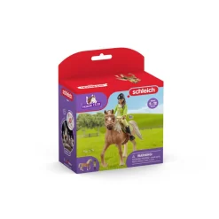 SCHLEICH COFFRET FIGURINES HORSE CLUB SARAH & MYSTERY><noscript><img width=