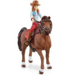 SCHLEICH COFFRET FIGURINES HORSE CLUB HANNAH & CAYENNE>Enfant Figurines·Figurines Liées À L'Équitation