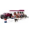 SCHLEICH COFFRET PICK-UP ET SA GRANDE REMORQUE ÉQUESTRE>Enfant Jeux Et Jouets·Jeux Et Jouets Équitation