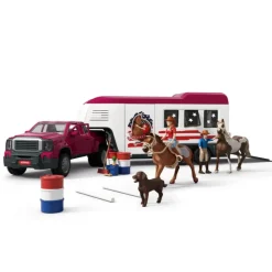 SCHLEICH COFFRET PICK-UP ET SA GRANDE REMORQUE ÉQUESTRE>Enfant Jeux Et Jouets·Jeux Et Jouets Équitation