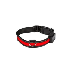 EYENIMAL COLLIER LUMINEUX RECHARGEABLE ROUGE> Colliers, Laisses Et Harnais·Colliers Nylon|Colliers, Laisses Et Harnais·Colliers Nylon