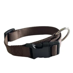 TERZEO VOS ANIMAUX COLLIER NYLON MARRON><noscript><img width=