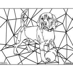 LUDOCOLOR COLORIAGE BEAGLE>Enfant Papeterie Pour Enfants·Activités Créatives Enfant
