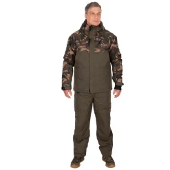 FOX COMBINAISON CHAUDE KAKI/CAMO> Vêtements Pêche De La Carpe·Vêtements Fox