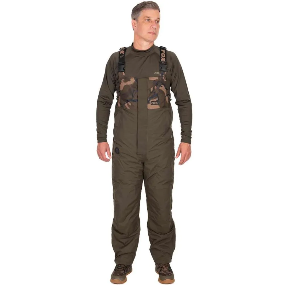 FOX COMBINAISON CHAUDE KAKI/CAMO> Vêtements Pêche De La Carpe·Vêtements Fox