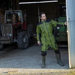 LMA COMBINAISON TRIDENT VERT MOUSSE>Homme Vêtements De Travail·Combinaisons De Travail