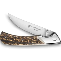 C DOZORME COUTEAU CHASSE PLIANT EOK MANCHE CERF> Couteaux Traditionnels·Couteaux Traditionnels|Couteaux Traditionnels·Couteaux Traditionnels
