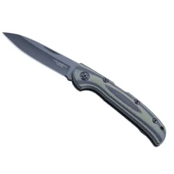 HERBERTZ COUTEAU 11CM VERT NOIR AVC CLIP> Couteaux Et Poignards De Survie·Couteaux De Survie|Couteaux Et Poignards De Survie·Couteaux De Survie