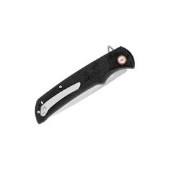 BUCK COUTEAU HAXBY 12,5CM CARBONE NOIR><noscript><img width=