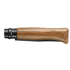 OPINEL COUTEAU INOX N8 CHÊNE BLACK><noscript><img width=