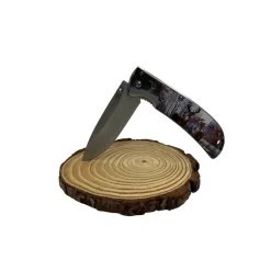 TERZEO PASSIONNÉS DE NATURE COUTEAU PLIANT MANCHE CERF + ETUI> Couteaux Et Pinces Multifonctions·Couteaux Outdoor|Couteaux Et Pinces Multifonctions·Couteaux Pliants