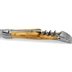 ARBALETE G.DAVID COUTEAU TIRE-BOUCHON LAGUIOLE ANTAN EN OLIVIER LAME 12CM><noscript><img width=