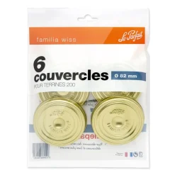 LE PARFAIT COUVERCLES POUR TERRINES D82 X6> Faire Ses Charcuteries·Terrines Et Accessoires