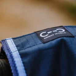 RIDING WORLD COUVRE REINS ECO IMPERMEABLE MARINE> Couvre-Reins Et Chemises De Marcheur·Couvre-Reins Imperméables