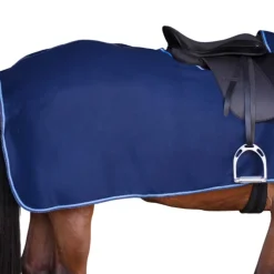 RIDING WORLD COUVRE REINS POLAIRE MARINE><noscript><img width=