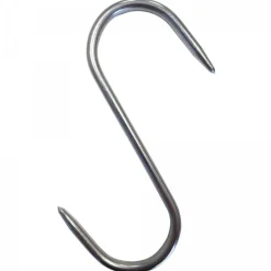 FISCHER BARGOIN CROCHETS INOX X10 10CM DIAMETRE 4MM> Accessoires Pour La Découpe·Crochets Et Ficelles De Boucher|Accessoires Pour La Découpe·Crochets Et Ficelles De Boucher