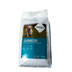 TERZEO VOS ANIMAUX CROQUETTE PREMIUM JUNIOR 15KG> Alimentation·Croquettes Chiot|Alimentation·Croquettes Chiot