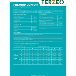 TERZEO VOS ANIMAUX CROQUETTE PREMIUM JUNIOR 15KG><noscript><img width=