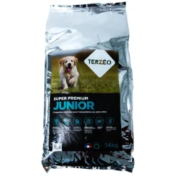 TERZEO VOS ANIMAUX CROQUETTE SUPER PREMIUM JUNIOR 14KG> Alimentation·Croquettes Chiot|Alimentation·Croquettes Chiot