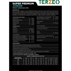 TERZEO VOS ANIMAUX CROQUETTE SUPER PREMIUM JUNIOR 14KG><noscript><img width=