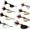 MEPPS CUILLER ARGENT MOUCHE ROUGE> Leurres Durs Carnassiers·Cuillers Tournantes Et Ondulantes