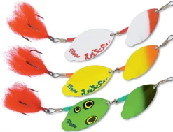 MEPPS CUILLER TANDEM BROCHET ROUGE BLANC 18G> Leurres Durs Carnassiers·Cuillers Tournantes Et Ondulantes
