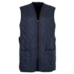 BARBOUR DOUBLURE POLARQUILT NAVY>Homme Vêtements Barbour·Gilets Matelassés Barbour