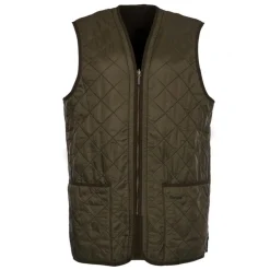 BARBOUR DOUBLURE POLARQUILT OLIVE>Homme Vêtements Barbour·Gilets Matelassés Barbour