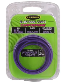 FUN FISHING ELASTIQUE FLUO CREUX 3M> Montage Des Élastiques Carpe·Élastiques Creux Carpe
