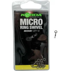 KORDA EMERILLON MICRO RIG RING SWIVEL X10><noscript><img width=