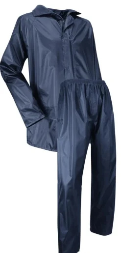 LMA ENSEMBLE PLUIE VESTE+PANTALON BLEU>Homme Vestes Et Gilets·Vestes Imperméables