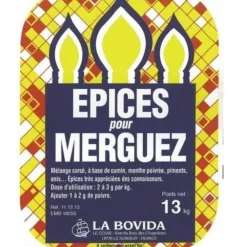 LA BOVIDA EPICES A MERGUEZ> Faire Ses Charcuteries·Épices À Charcuteries