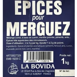 LA BOVIDA EPICES A MERGUEZ> Faire Ses Charcuteries·Épices À Charcuteries