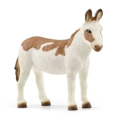 SCHLEICH FIGURINE ANE AMERICAIN TACHETE>Enfant Figurines·Figurines Liées À La Nature