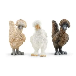 SCHLEICH FIGURINE TRIO DE POULES>Enfant Figurines·Figurines Liées À La Nature