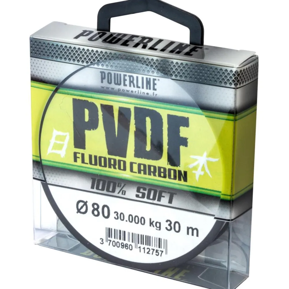 POWERLINE FLUOROCARBONE PVDF 30M> Fils Et Tresses Carnassiers·Fluorocarbones