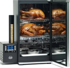 BRADLEY SMOKER FUMOIR NUMERIQUE 4 GRILLES> Fumaison·Fumoirs Électriques Et Bisquettes