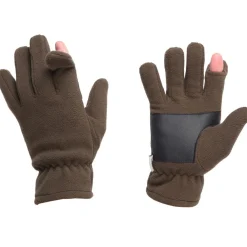 TREELAND GANTS POLAIRE MARRON>Homme Accessoires Habillement De Chasse·Gants, Moufles Et Mitaines