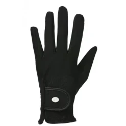 EQUITHEME GANTS SOFT NOIR> Protections Du Corps Et Des Mains·Gants Équitation