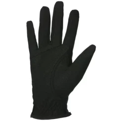 EQUITHEME GANTS SOFT NOIR> Protections Du Corps Et Des Mains·Gants Équitation
