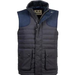 BARBOUR GILET BRADFORD NAVY>Homme Vêtements Barbour·Doudounes Sans Manches Barbour